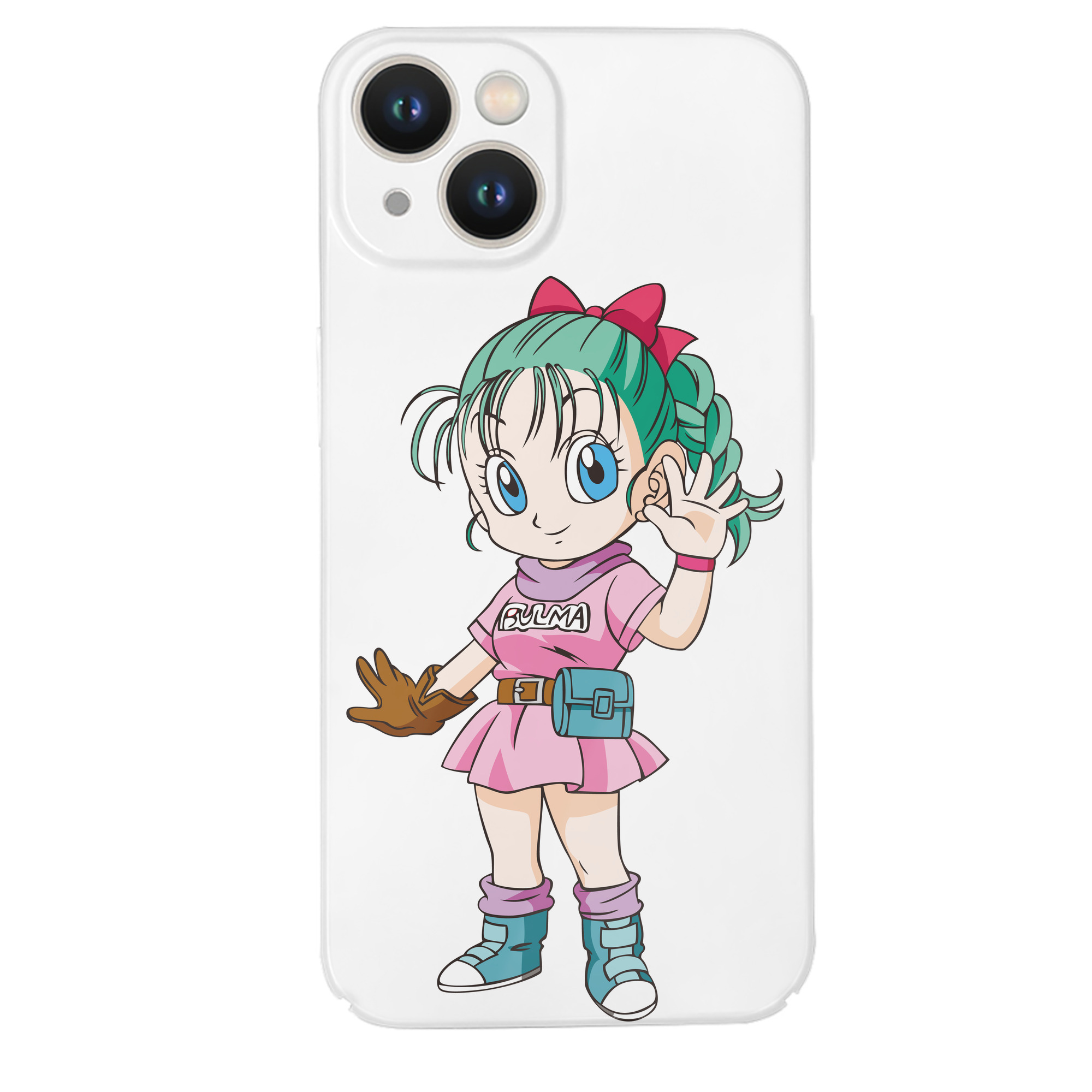 （画像用） ドラゴンボール ブルマ DRAGON BALL Bulma 【iPhone 14シリーズ対応】ハードケース
